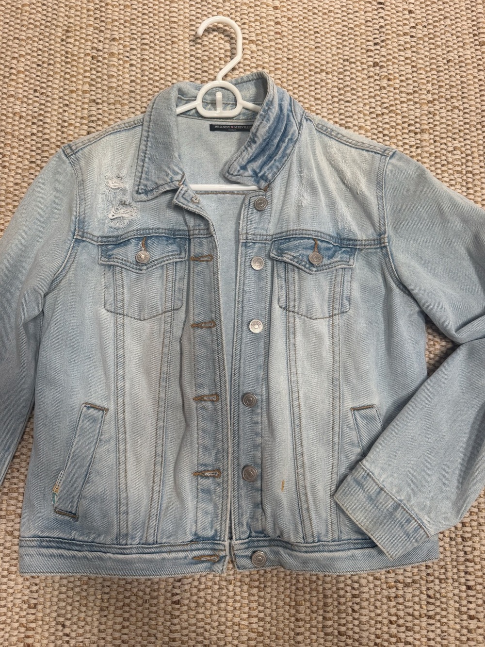 Brandy Melville Light Blue Denim Jacket